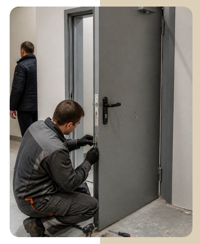 Ремонт противопожарной двери в Ульяновске по цене 6685 р. | ДвериЛегко-Улн